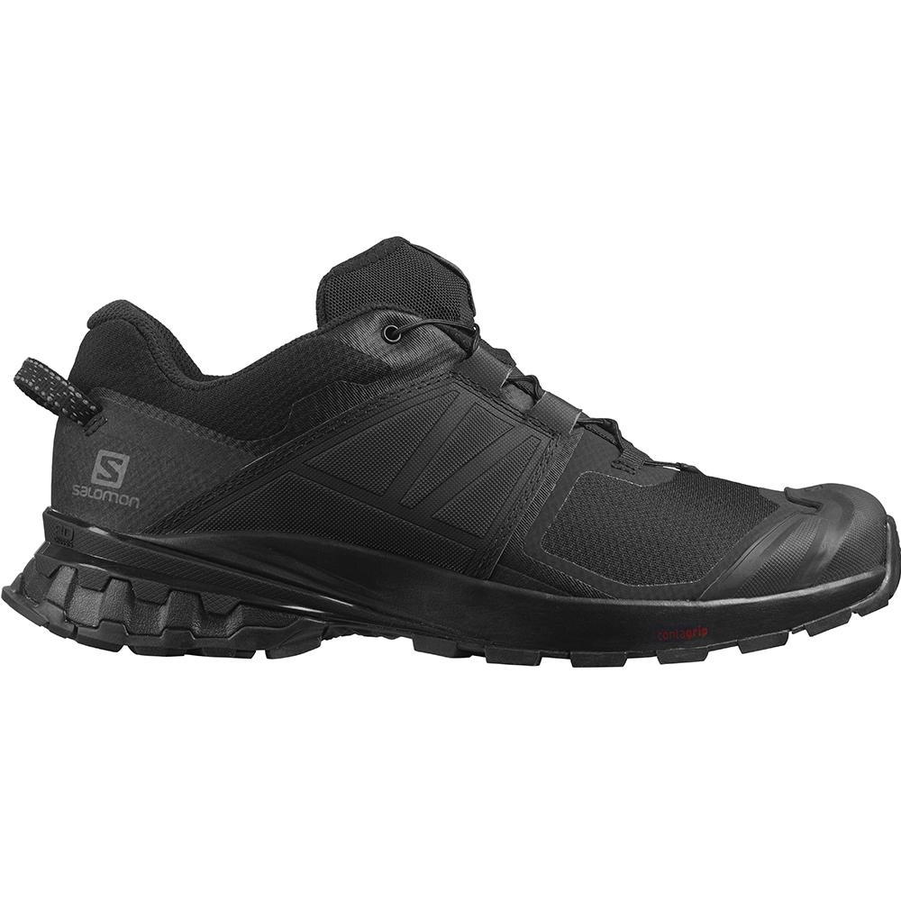 Salomon Singapore Mens Trail Running Shoes - XA WILD Black | 10458-SWXE